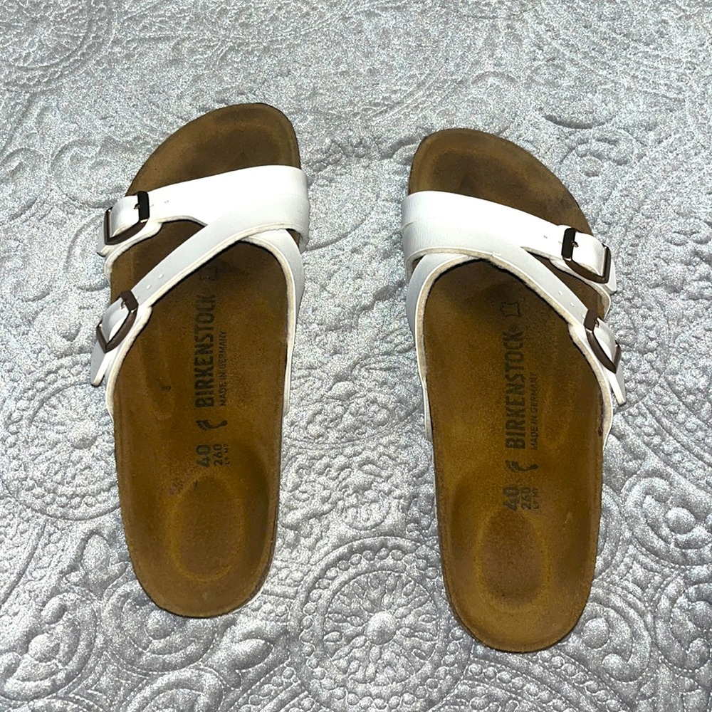 White Birkenstock